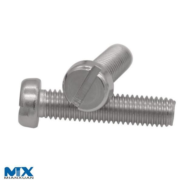 Stainless Steel Slotted Cheese Head Screws