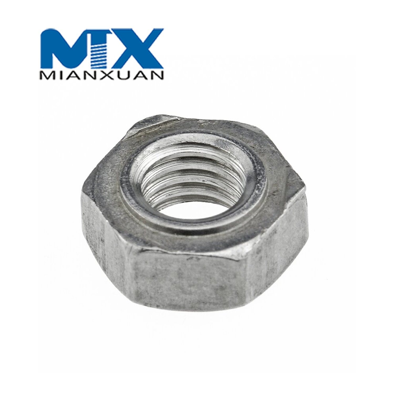 DIN929 Hex Weld Nut Welding Nut Carbon Steel Standard Manufacturer Black Plain