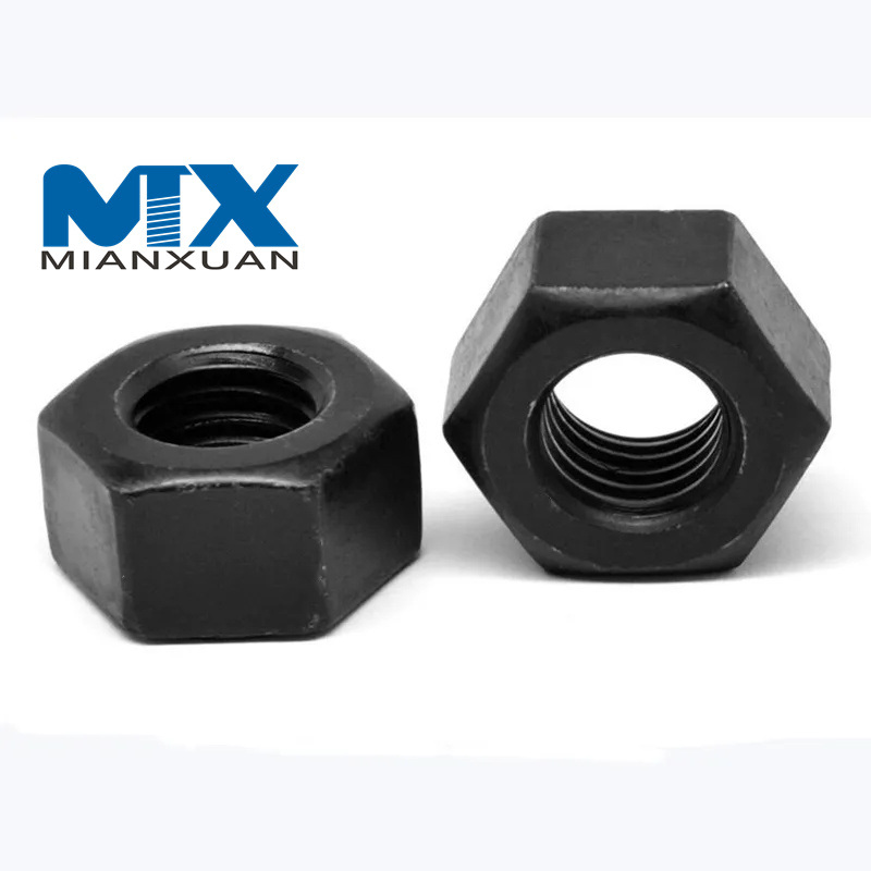 Factory Wholesale Stainless Steel Black Zinc ISO4032 Hexagon Hex Nut