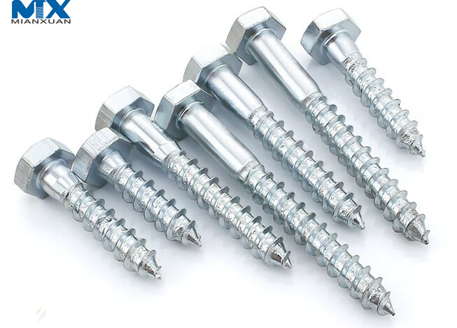 Wood Coach Lag Hex Head Screws