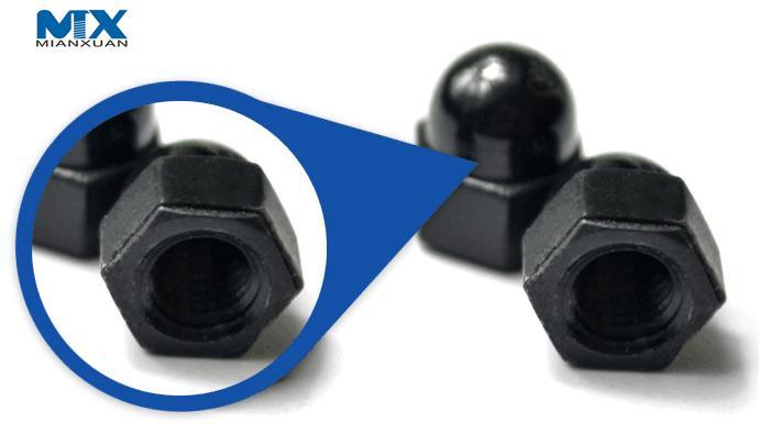 Dome Head Carbon Steel Hex Nuts for Furniture