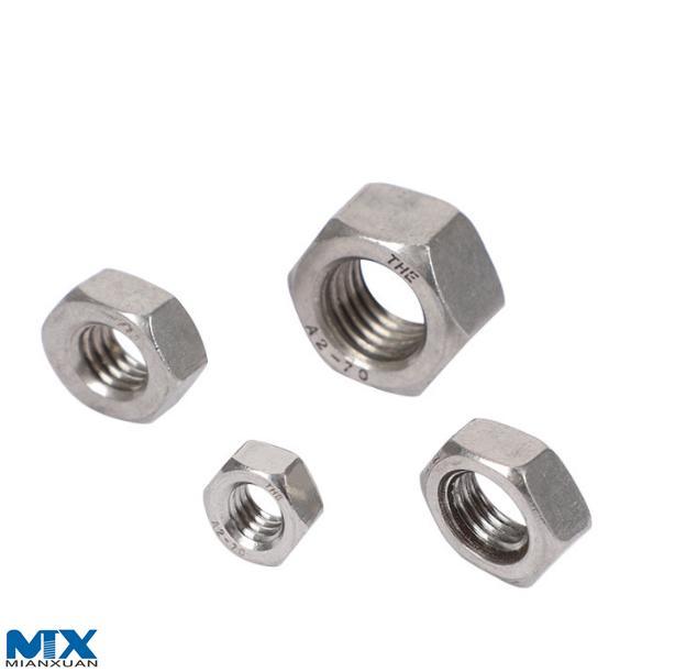 Stainless Steel Hex Heavy Nuts