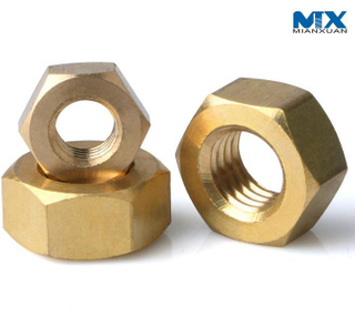 Brass Hex Nuts for Piping