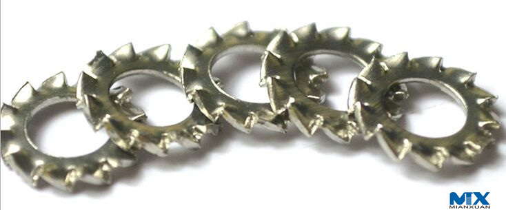 Carbon Steel Serrated Lock Washers— Type a, with External Teeth