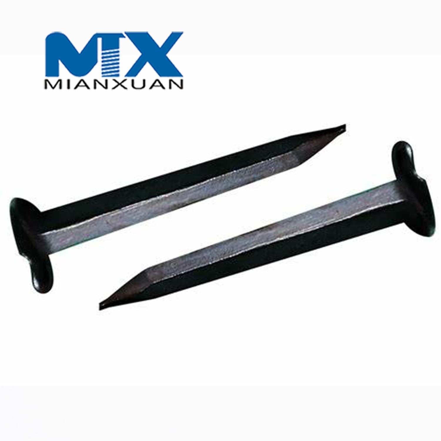 1 Inch Steel Tacks / Flat Head Quare Body Nail / Blue Hand Cut