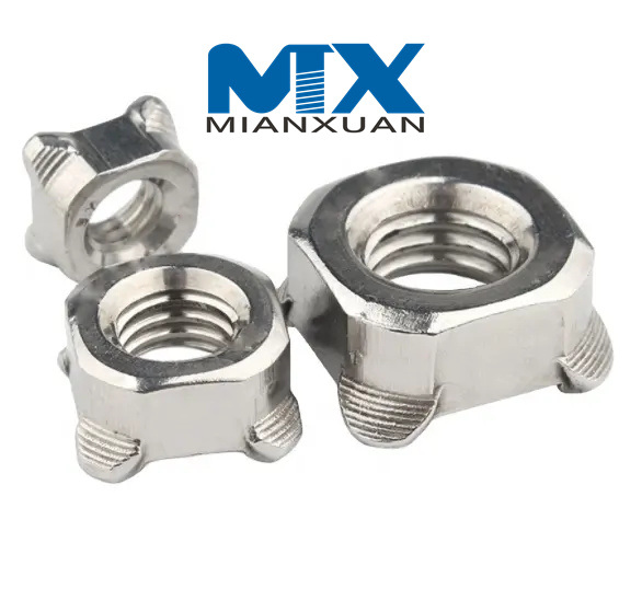 Stainless Steel Square Weld Nut DIN928