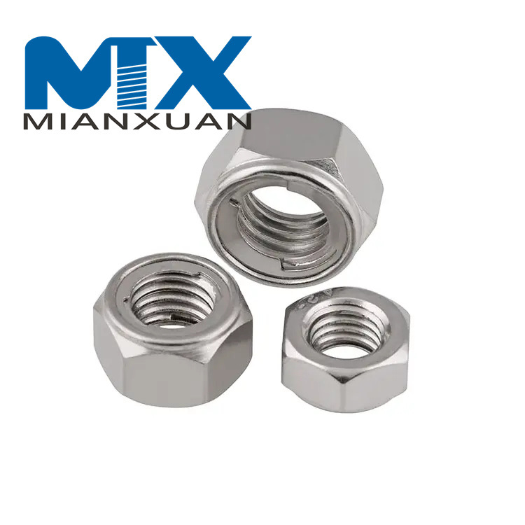 A2-70 Stainless Steel Stover Nut DIN980V