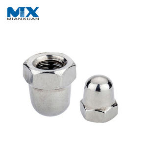 DIN1587 Hexagon Domed Cap Nuts Stainless Steel 304 Hex Acorn Nut