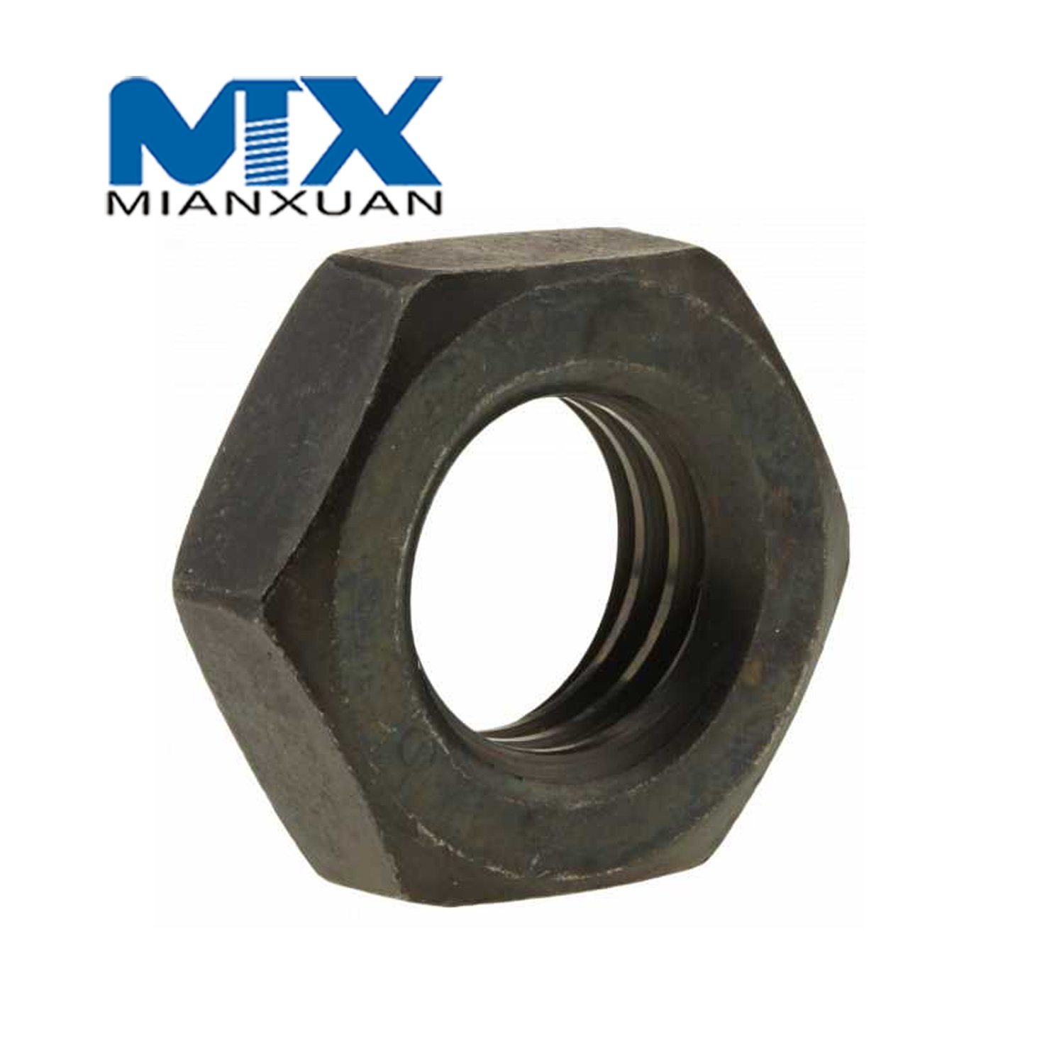 DIN439 Hex Nut Carbon Steel Standard Manufacturer Black Zinc