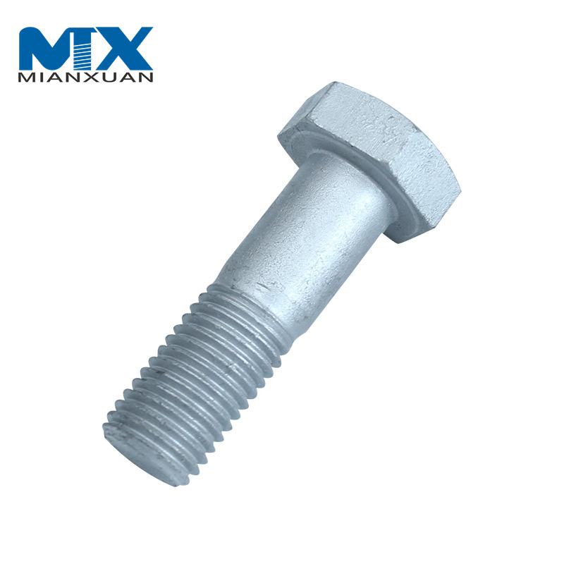 Heavy Bolts Structural DIN 933 / A325m 8s ASTM A325 Full Threaded Hex Bolt