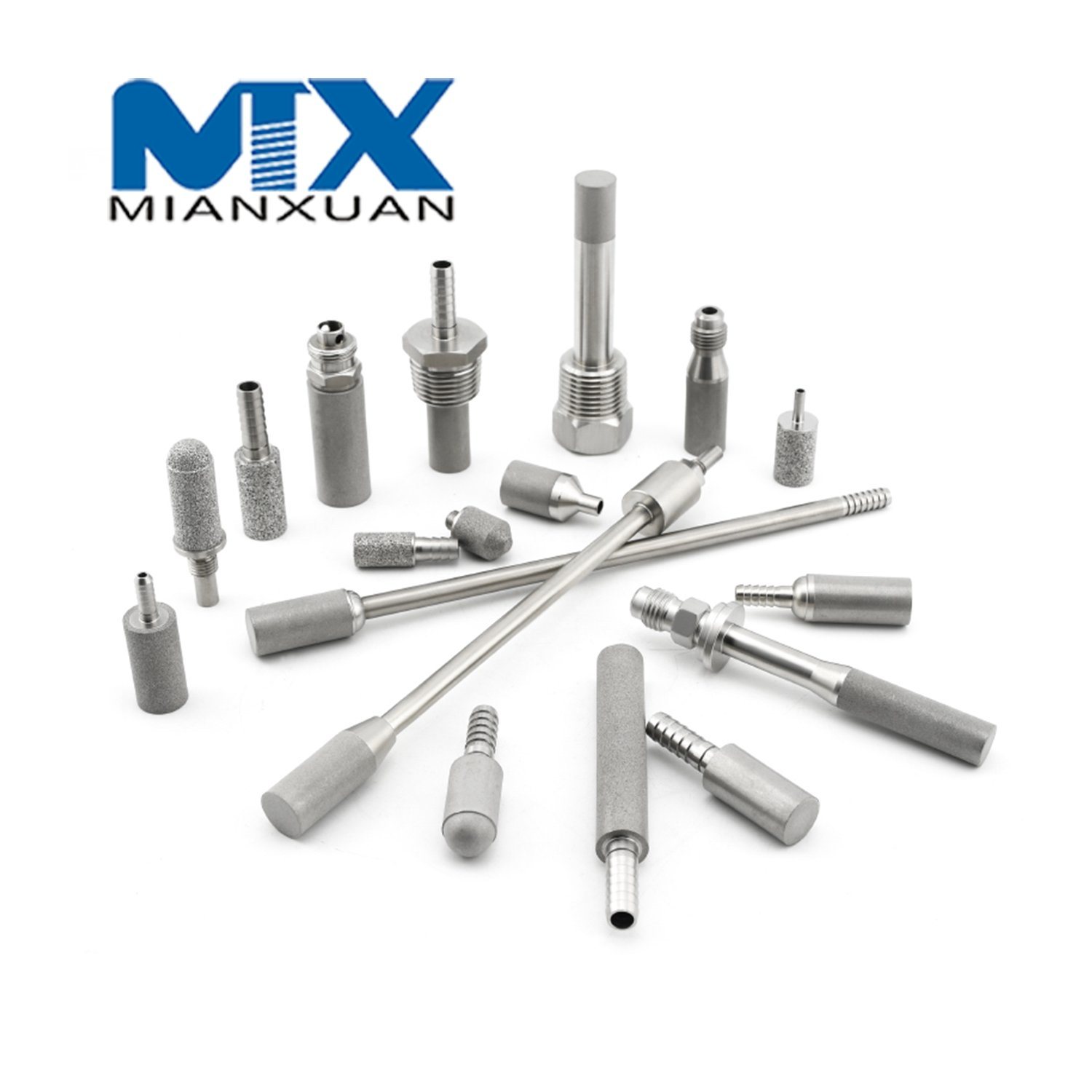 Sanitary Stainless Steel Sintered Stone Tri-Clamp NPT Thread Beer Carbonation Stone Manufacturer