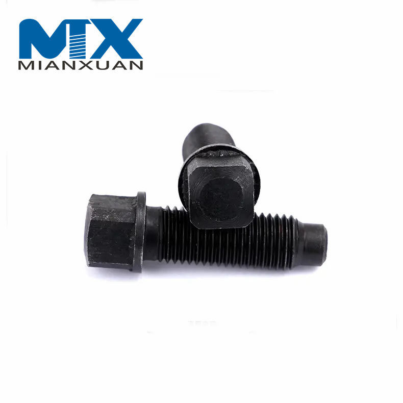 Square Head Bolts with Collar and Short Dog Point with Rounded End