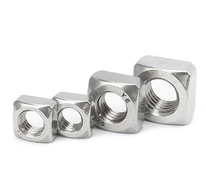 Stainless Steel Square Thin Nuts