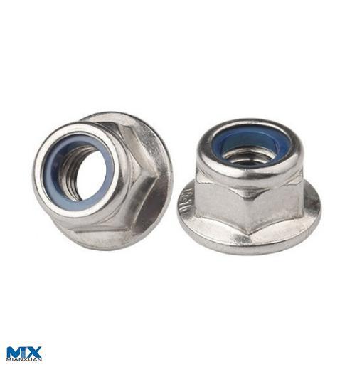Prevailing Torque Type Hexagon Nuts with Flange and with Non-Metallic Insert