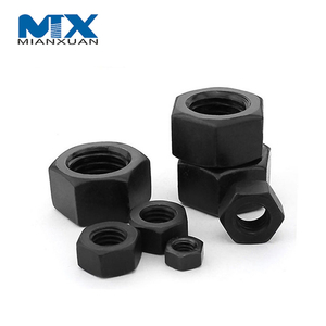 ANSI ASME Hex Nut Carbon Steel Standard Manufacturer Black Zinc