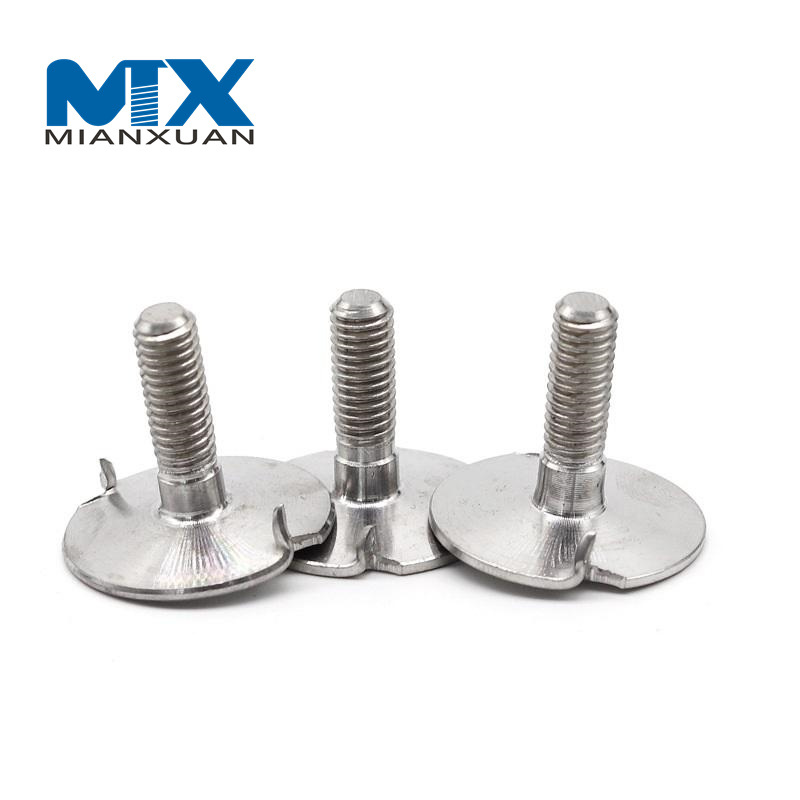 Grade 2 Plain Finish Fanged Head Elevator Bolt
