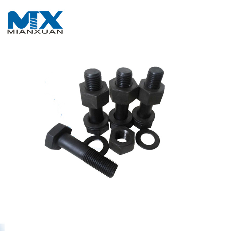 DIN6914 Carbon Steel Structural High Strength Kit Outer Hexagon Bolt Nut Washer Assembly