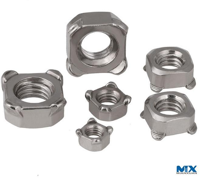 Stainless Steel Square Welded Nuts