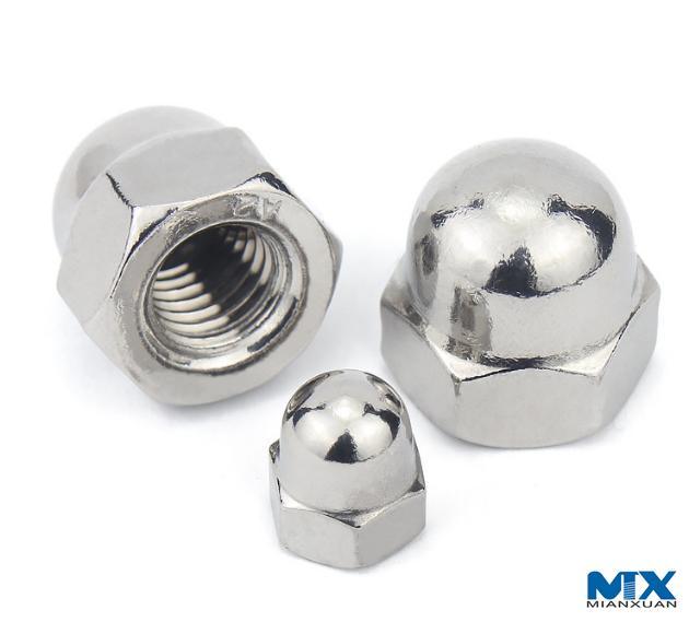 Stainless Steel Dome Head Nuts