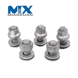 Dacromet Coated Bolts and Nuts for Highway Guardrails