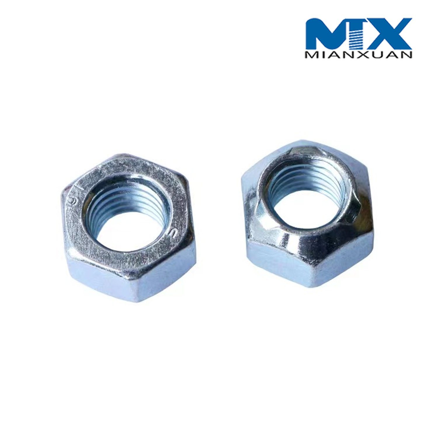 DIN980V All-Metal Lock Nut Carbon Steel Standard Manufacturer Black Zinc Plain