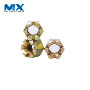 Fastener Manufacturer Stainless Steel Hexagon Slotted and Castle Nuts DIN935