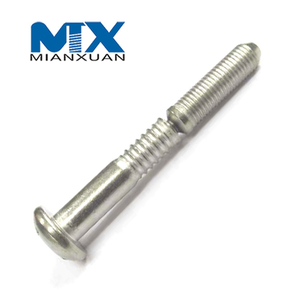 Carbon Steel Semi-Circular Head Ring Grooved Lock Bolt and Nut Hex Head Huck Bolt