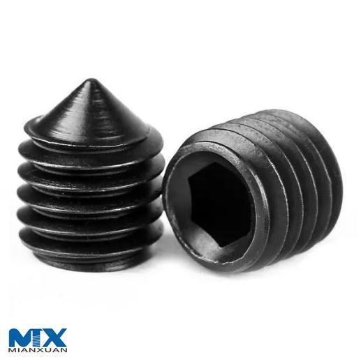 Hexagon Socket Set Screws with Cone Point