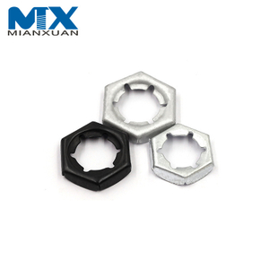M24 M27 M30 Carbon Steel Zinc Plated Self-Locking Counter Nuts DIN7967