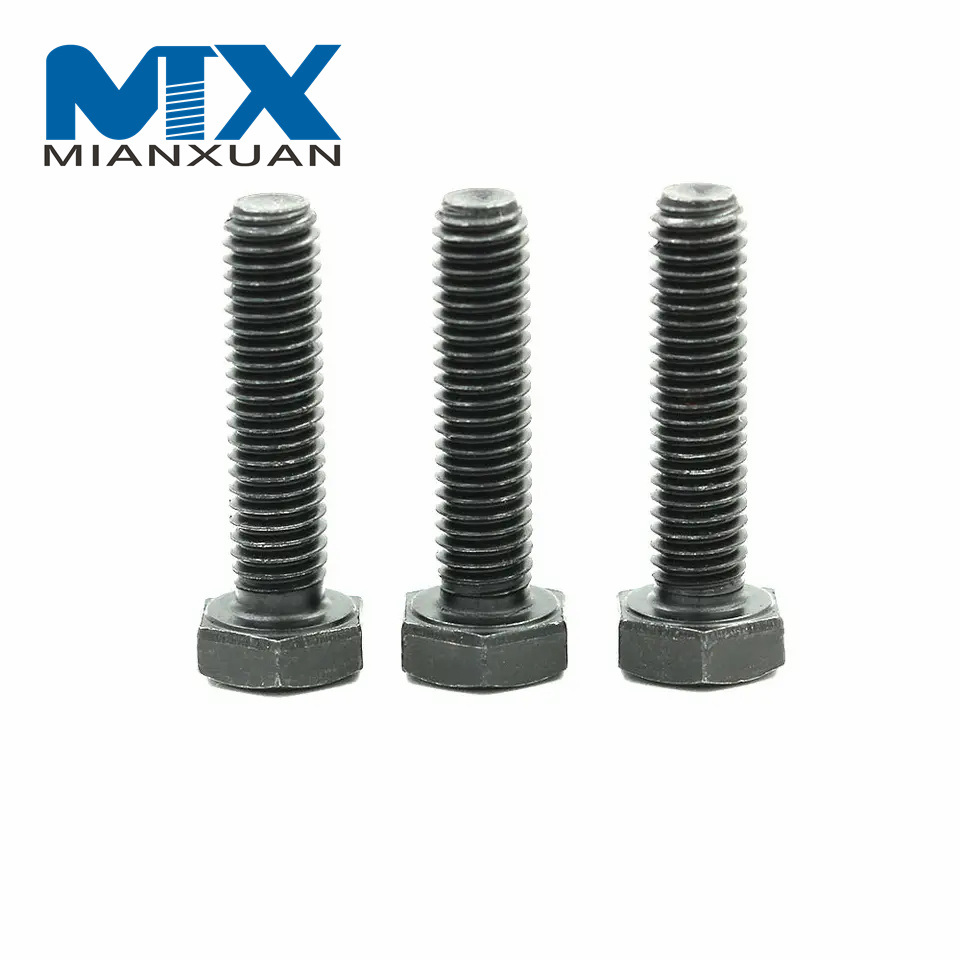 Wholesale Price Grade 8.8 Bolts and Nuts Screw Washers DIN931 Steel Galvanized Hex Bolt