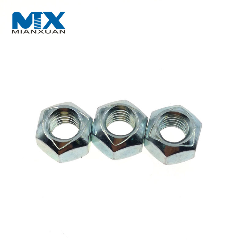 Carbon Steel Black Oxide Hex Lock Nut DIN980V All Metal Prevailing Torque Type