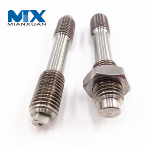 Stainless Steel 304 A2 Right Left Hand Steel Double End Acme Metric Thread Studs M16 DIN938 DIN939