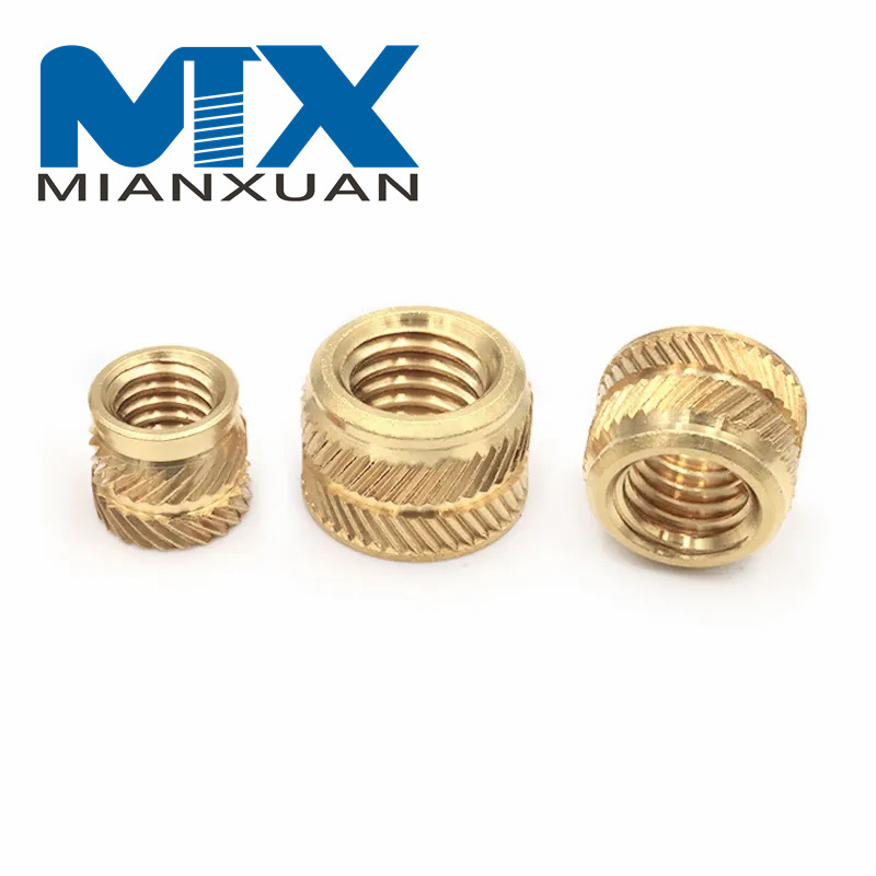 Insert Knurled Nuts Brass Hot Melt Inset Nuts
