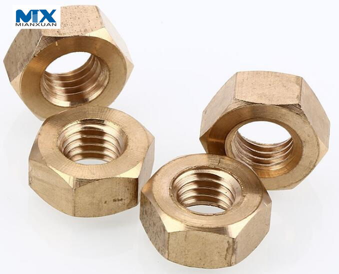 Brass Hex Nuts for Construction