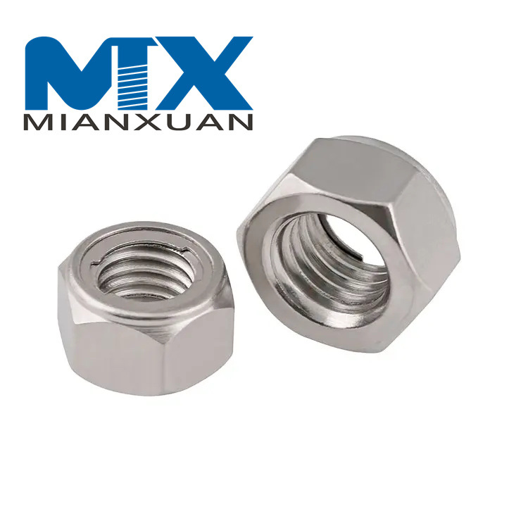 A2-70 Stainless Steel Stover Nut DIN980V