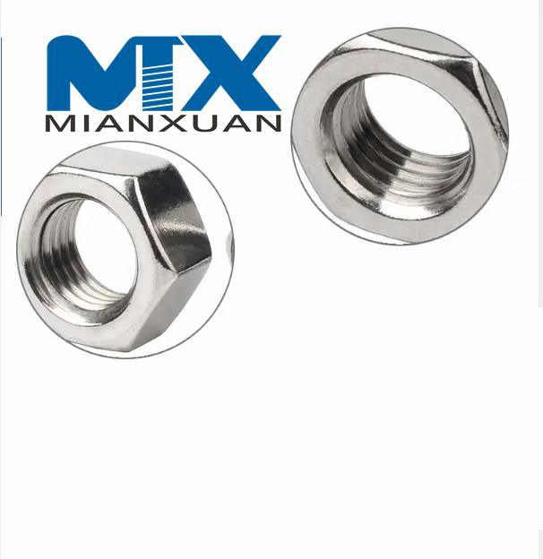 Stainless Steel A2 A4 SS304 SS316 Hex Nut