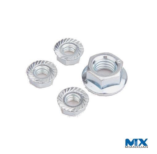 Hex Nuts with Flange Inch Series