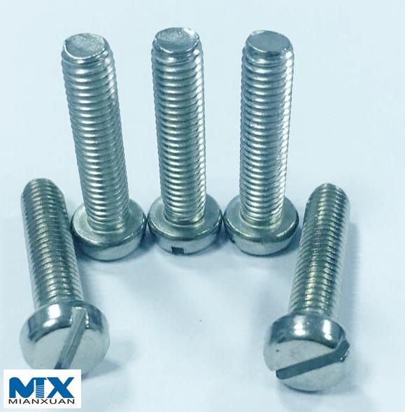 Slotted Cheese Head Screws— Product Grade a
